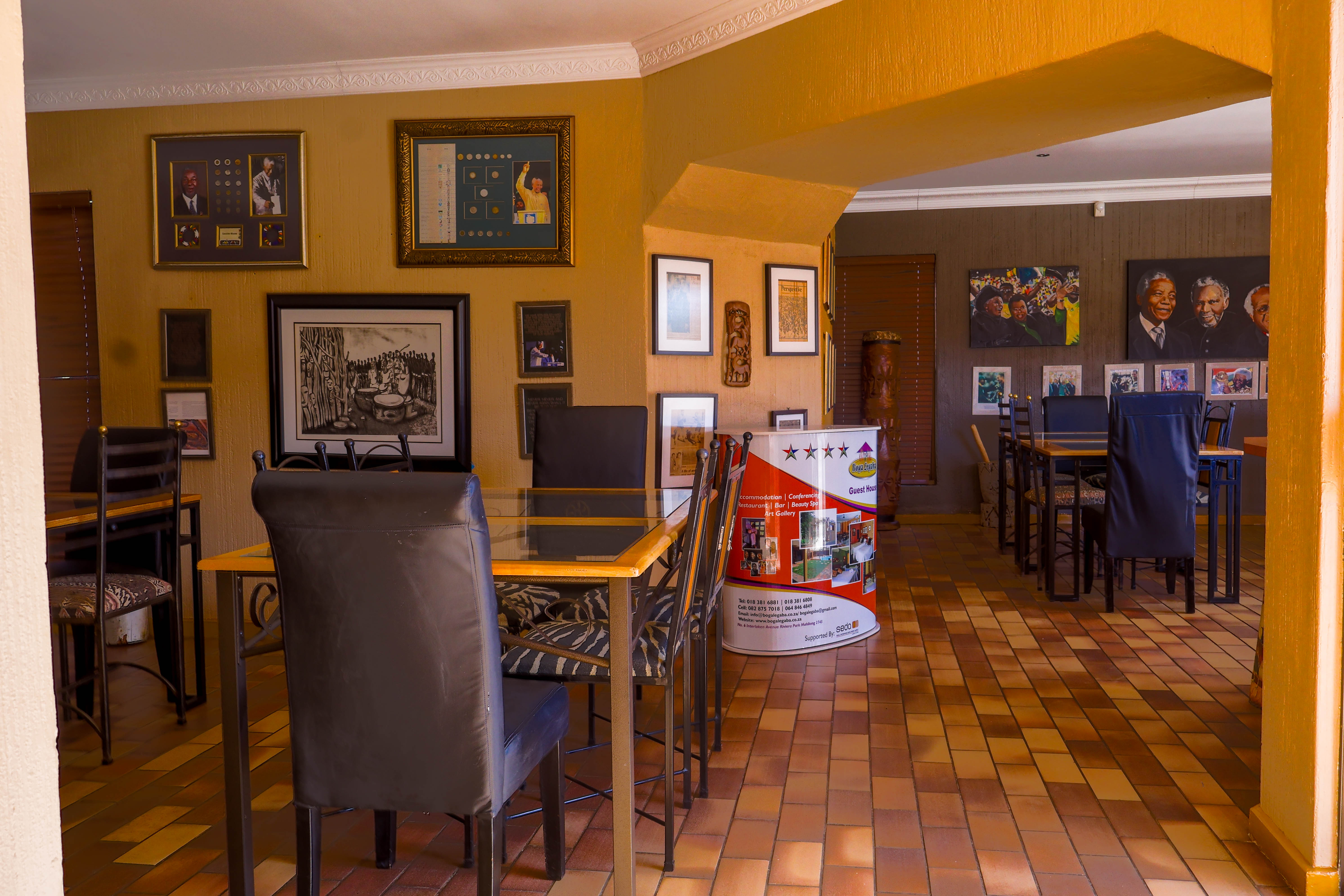 Dining · Restaurant: Boga Legaba dining and restaurant area at Lantana